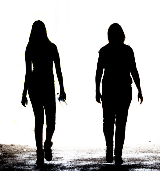 adolescent-sillouette